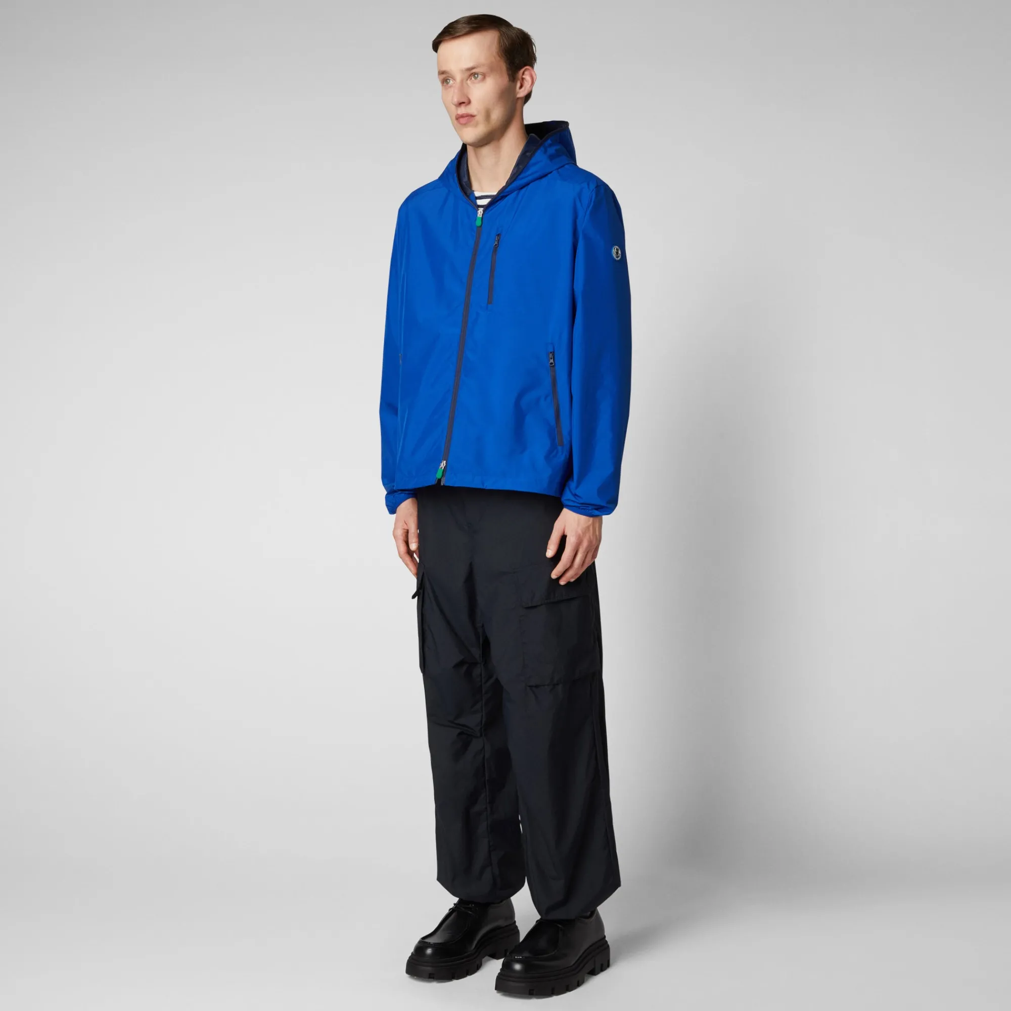 Save The Duck Jacken>Herrenjacke David In Kräftiges Blau