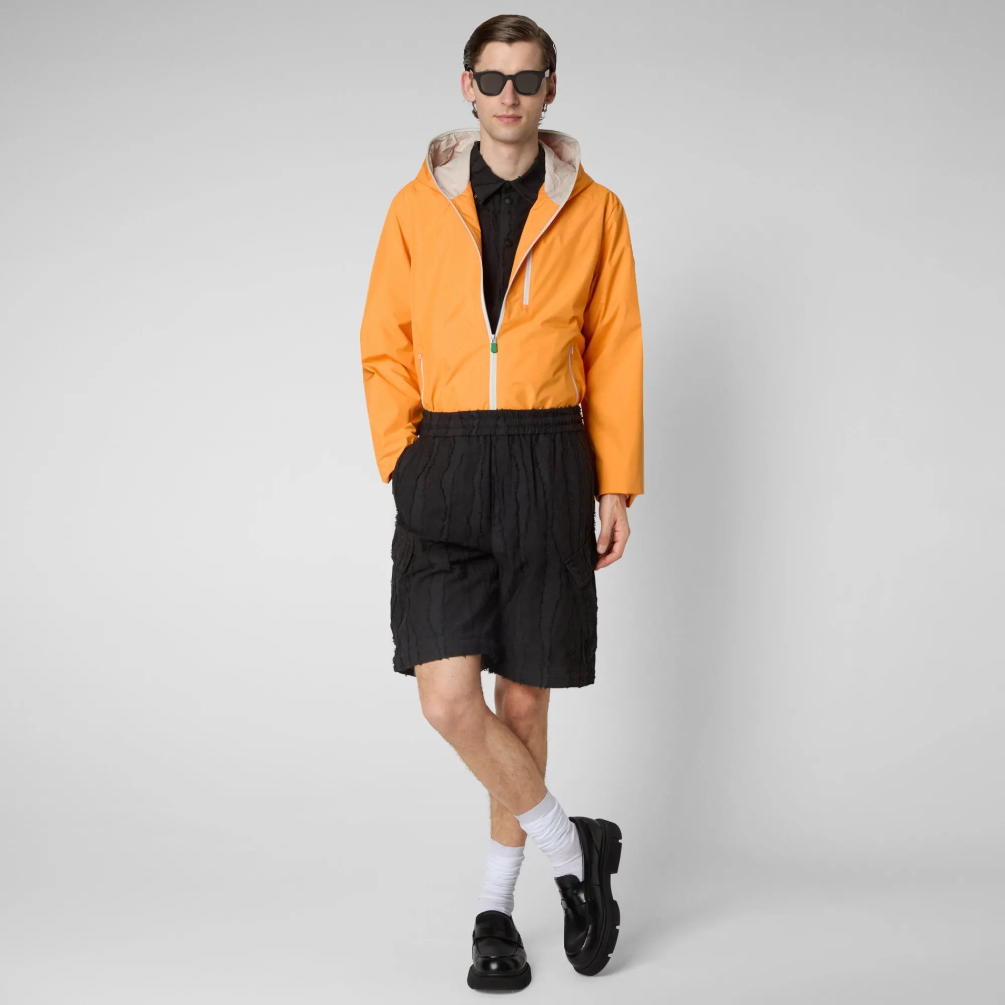 Save The Duck Jacken>Herrenjacke David In Sonnenorange
