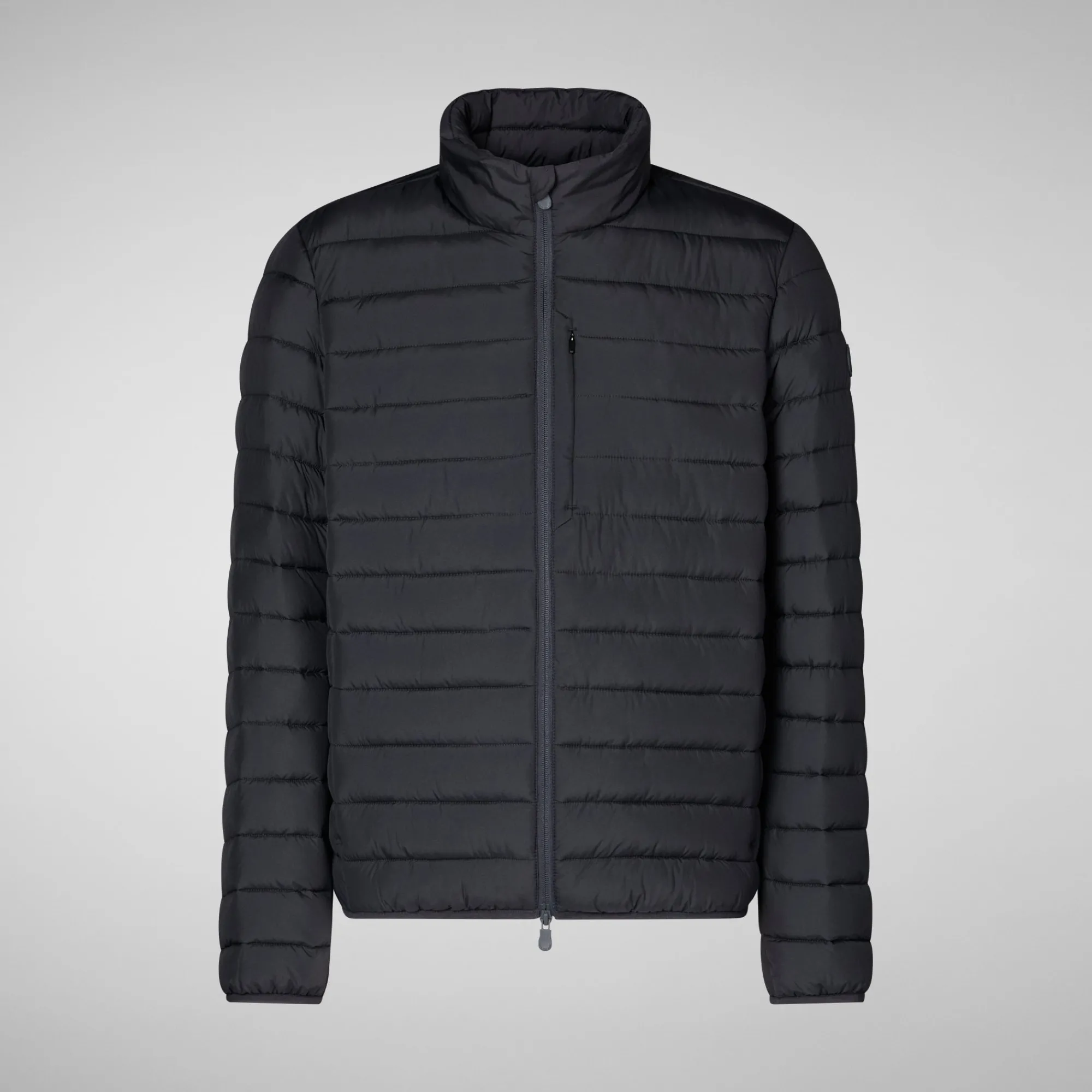 Save The Duck Animal-Free Steppjacken>Herrenjacke Erion In Grey Schwarz Grauschwarz