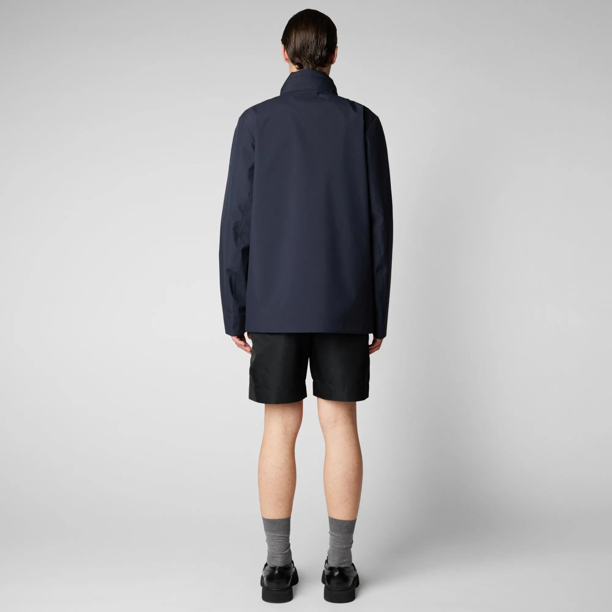 Save The Duck Jacken>Herrenjacke Irving In Blauschwarz