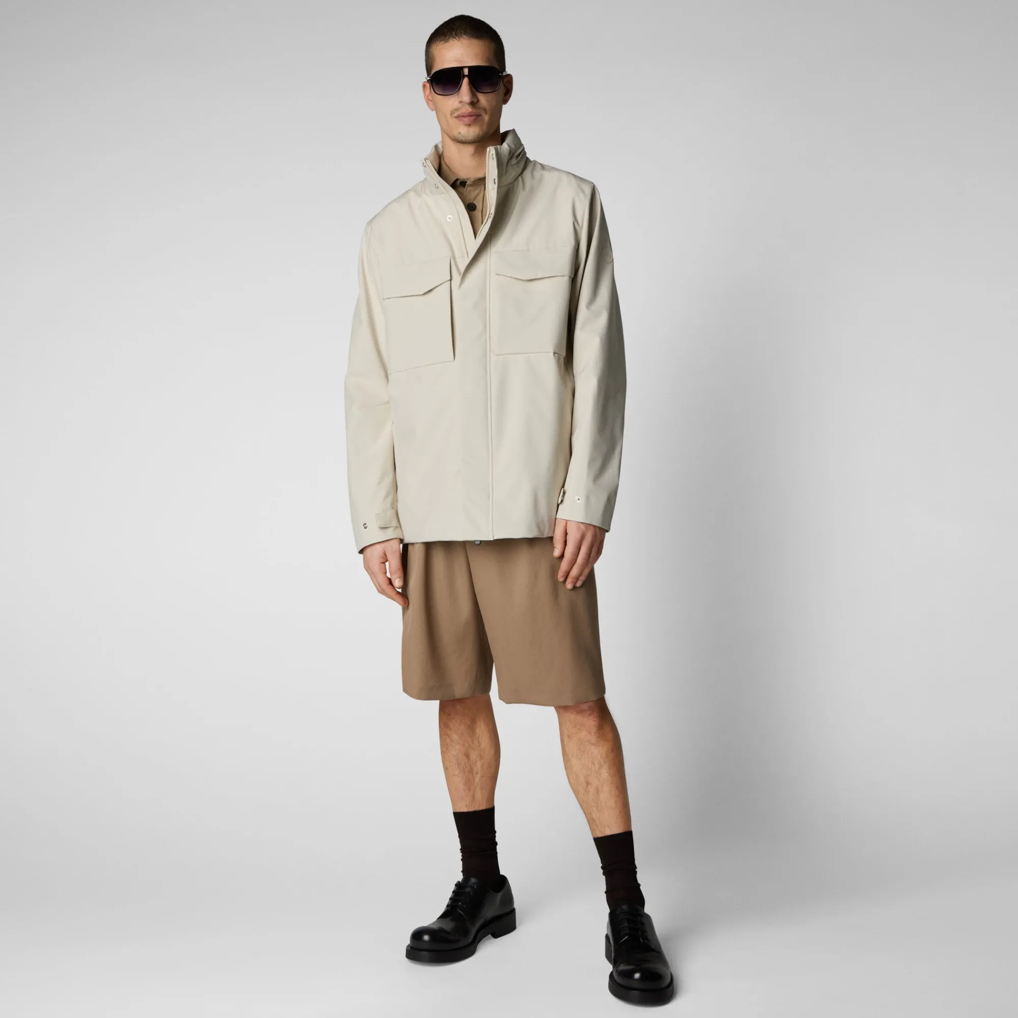 Save The Duck Jacken>Herrenjacke Irving In Cremebeige