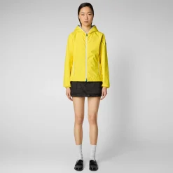 Save The Duck Jacken>Herrenjacke Stella In Sternenlichtgelb