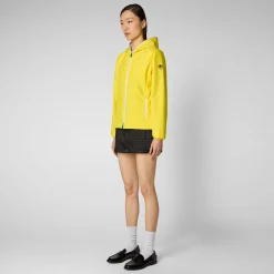 Save The Duck Jacken>Herrenjacke Stella In Sternenlichtgelb