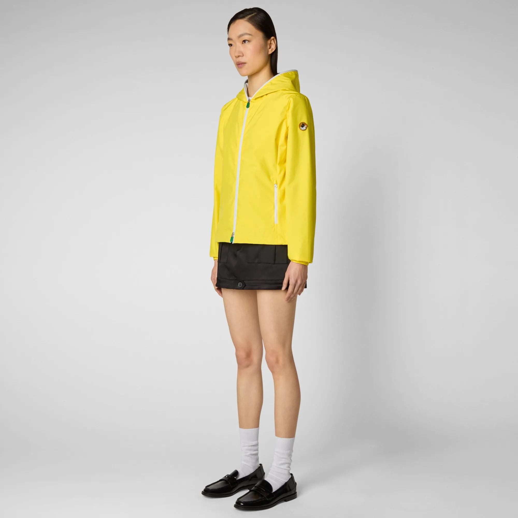 Save The Duck Jacken>Herrenjacke Stella In Sternenlichtgelb