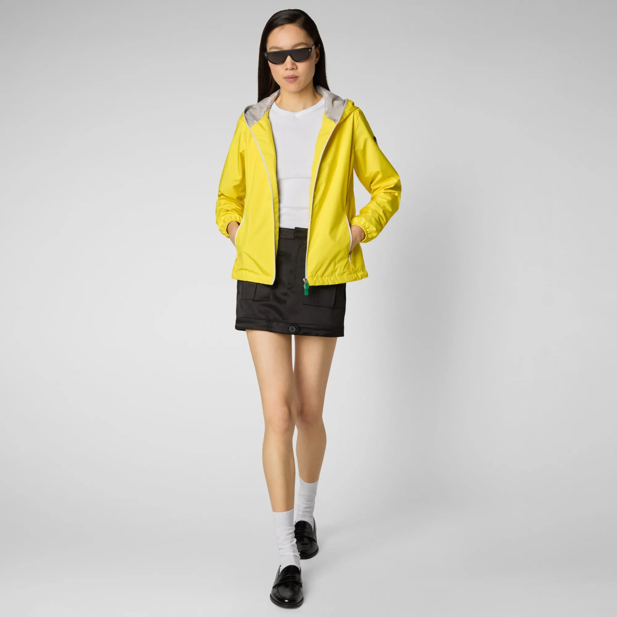 Save The Duck Jacken>Herrenjacke Stella In Sternenlichtgelb