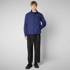 Save The Duck Jacken>Herrenjacke Stellan In Eclipseblau