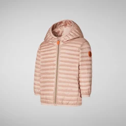 Save The Duck Baby>UNISEX ANIMAL-FREE STEPPJACKE Lucy In Puderrosa