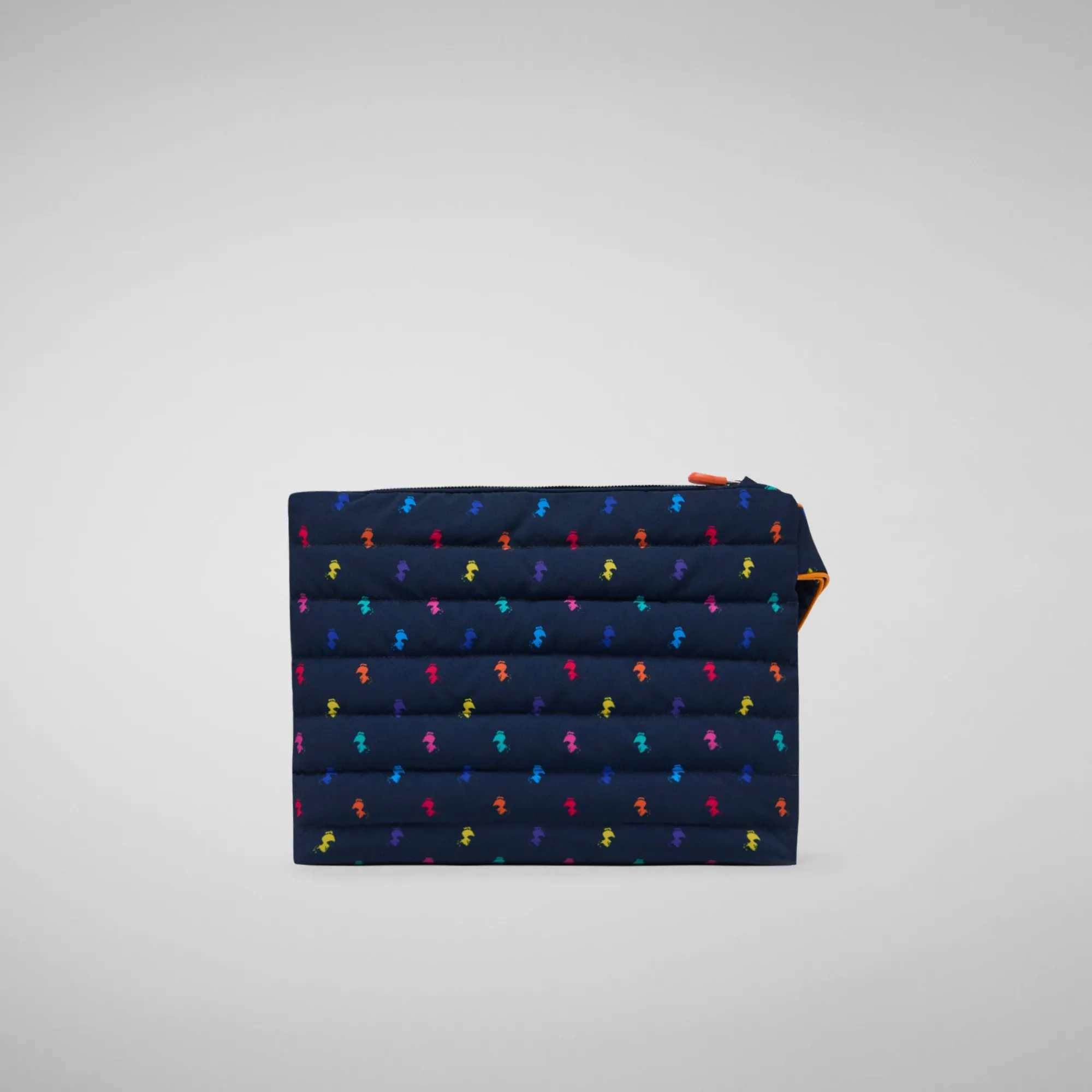 Save The Duck Accessories|Accessories>Unisex Pochette Clio In Rainbow Ducks Marineblau