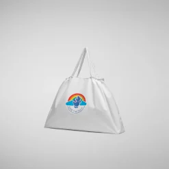 Save The Duck Accessories|Accessories>Unisex Shopper Bag Lake In White Weiss