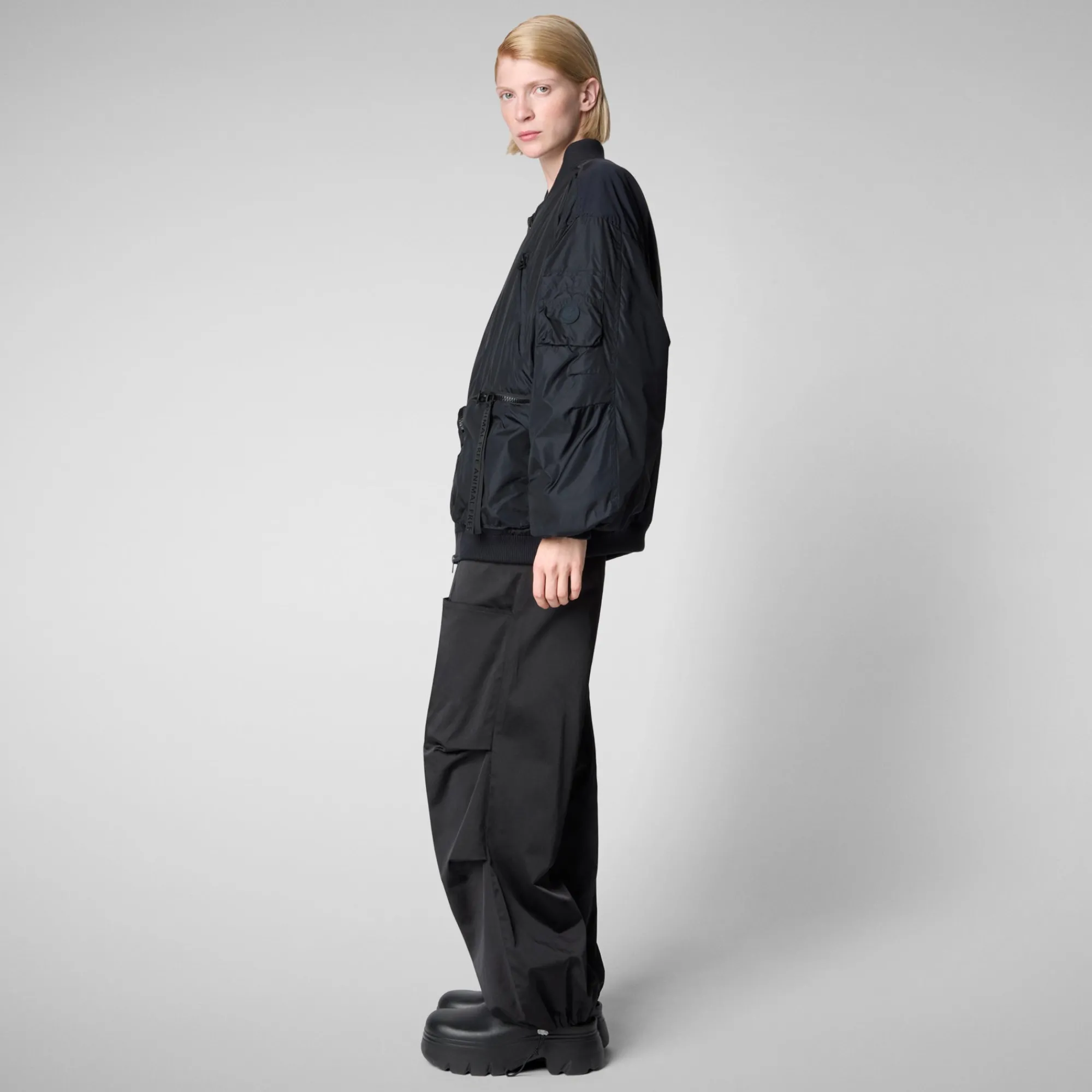 Save The Duck Jacken|Jacken>Unisex-Bomberjacke Usher In Night blue