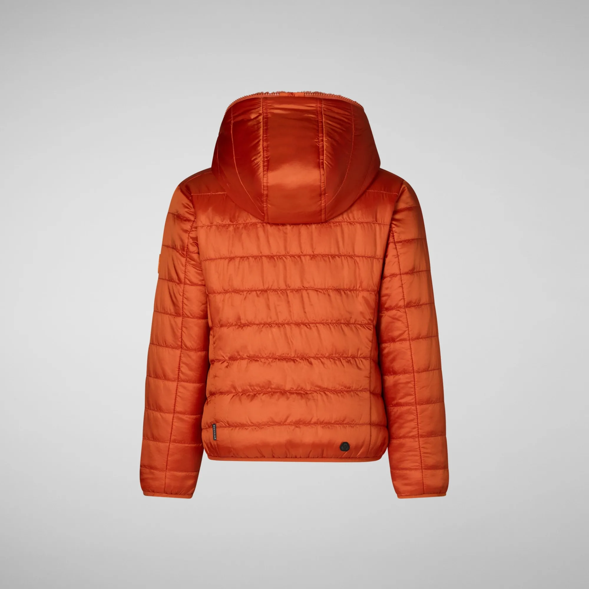 Save The Duck Animal-Free Steppjacken>Wendbare Mädchenjacke Mit Kapuze Chloe In Ahornorange Ahorn orange